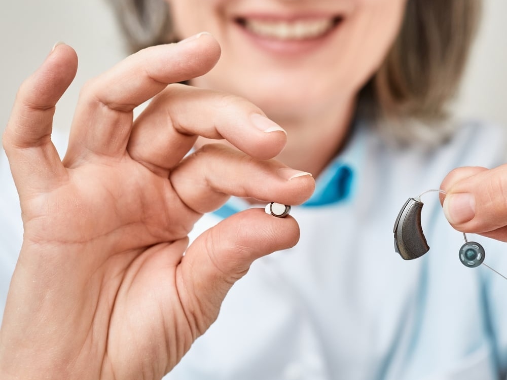 Zinc-air hearing aid batteries in sizes 10, 312, 13, and 675 stocked at AFA Balance & Hearing Institute in Mesa, AZ