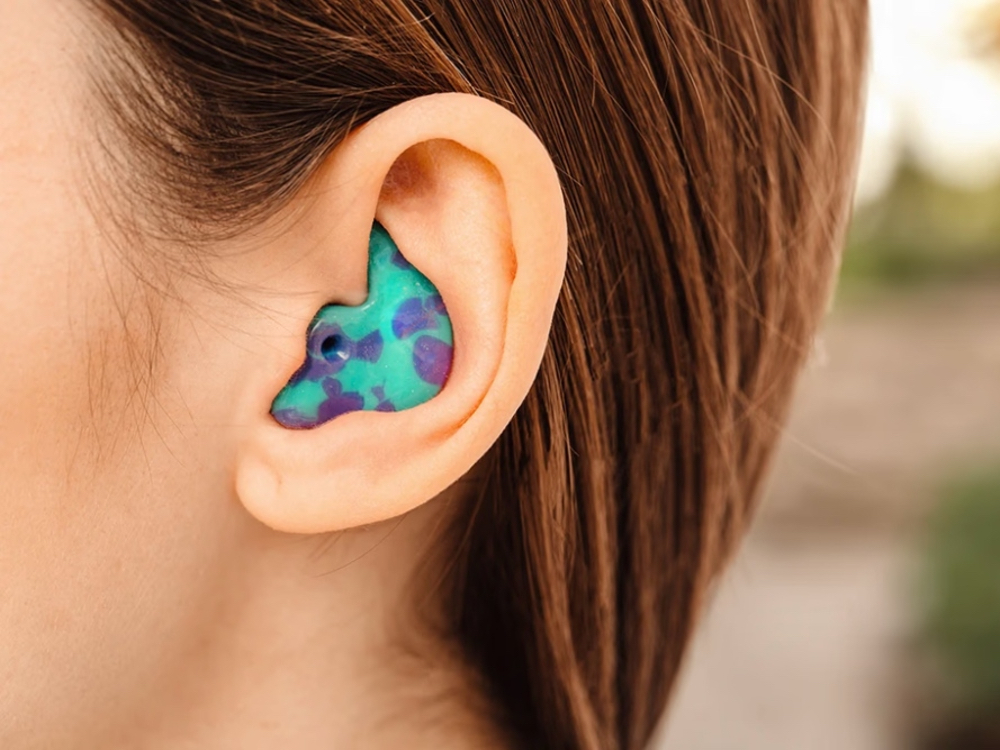 Custom-molded earplugs and earmolds fitted by a licensed audiologist at AFA Balance & Hearing Institute in Mesa, AZ